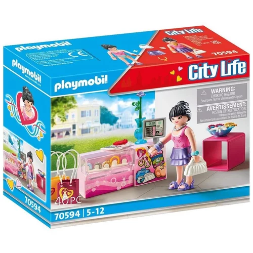 Playmobil Modni dodatki 70594 - City Life Shopping, (20392420)
