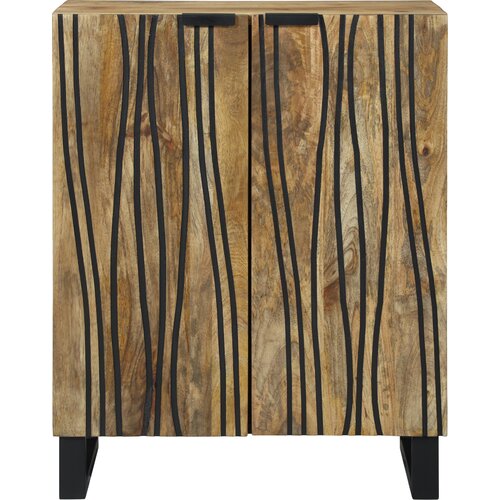VidaXL Stranski pult 60x33.5x75 cm Trden mango les Slike