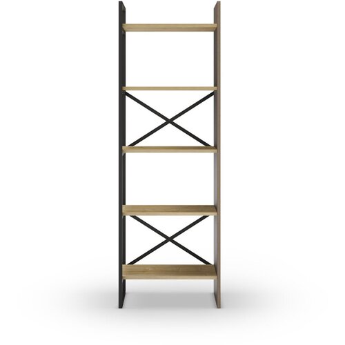 Marckeric Biblioteka u dekoru hrasta u prirodnoj boji 58x175 cm Ara &amp;ndash; Slike