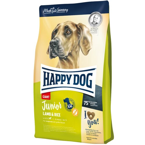 Happy Dog Supreme Junior Giant Janjetina i riža 15 kg Cijene