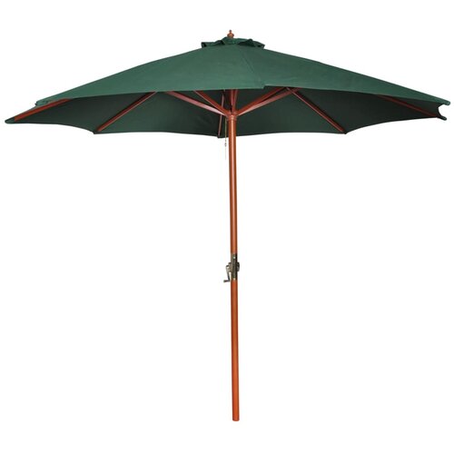 vidaXL Senčnik zelen 258 cm Cene