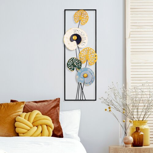 Wallity Zidna dekoracija Loza 3-3, 32x90x4 cm, &amp;Scaron;arena Slike