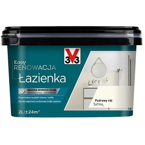 V33 Obnovitvena barva Renovation Perfection (Roza, 2 l, Ustrezno za: Kopalnice) Cene