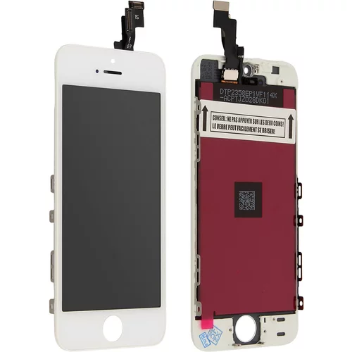 AVIZAR Celotna enota: Apple iPhone SE LCD zaslon na dotik - bel, (20886316)