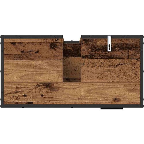  Set namje&amp;scaron;taja za kupaonicu 4 pcs Staro drvo 65 x 33 x 60 cm Slike