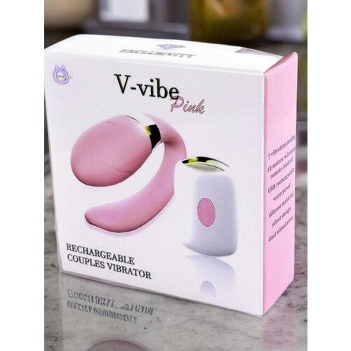  V-Vibe Pink USB 7 Function Vibrator za Parove 6200001 / 0890 Cene