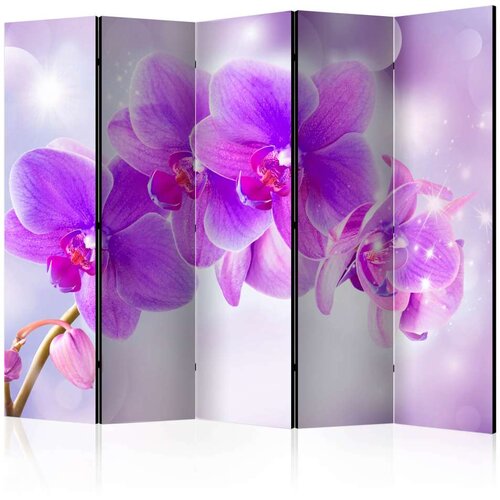  Paravan u 5 dijelova - Purple Orchids II [Room Dividers] 225x172 Slike