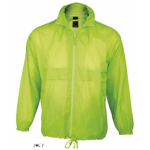 Sols vetrovka - jakna za vetar Surf Neon Lime 32000 Slike