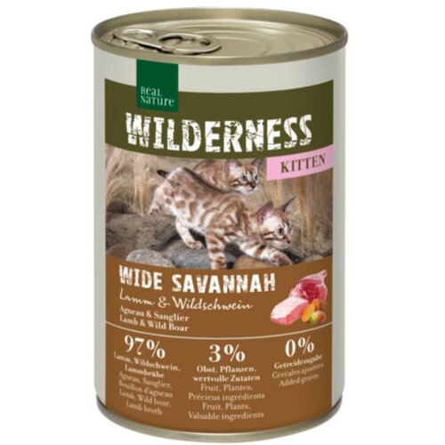 Real Nature Cat Kitten janjetina i veprovina 400 g Cijene