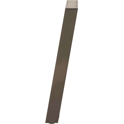 VidaXL Noge za blagovaonski stol U-oblik 2 kom Prirodni čelik 60 x (72-73) cm Čelik Slike