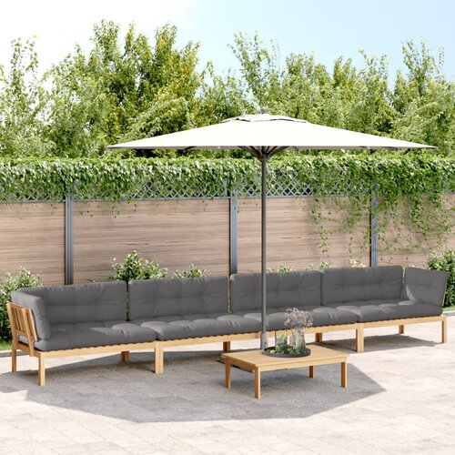 vidaXL 5-dijelna set vrtnih sofa od paleta s jastucima od drva bagrema Cene
