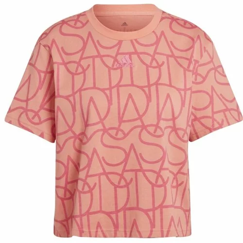 Adidas BLUV Q2 BOYF T Ženska majica, ružičasta, veličina