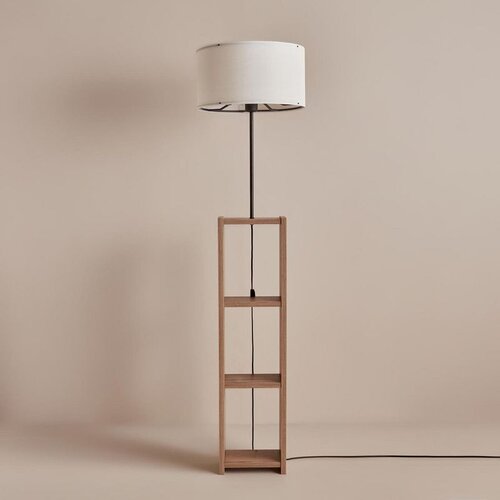 Opviq AYD-3468 White Wooden Floor Lamp Cene