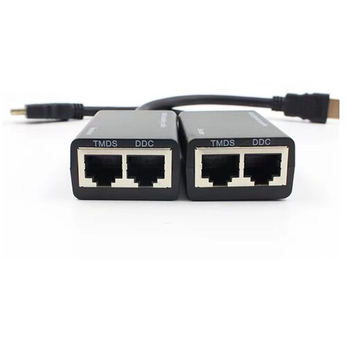 X Wave konvertor HDMI extender - RJ45 Cat5e/6 0.3m (2kom) ( Konvertor HDMI extender - RJ45 Cat5e/6 0.3m ) Slike