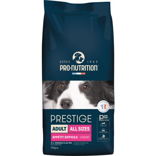 Pro nutrition prestige dog adult exigent 12kg Cene