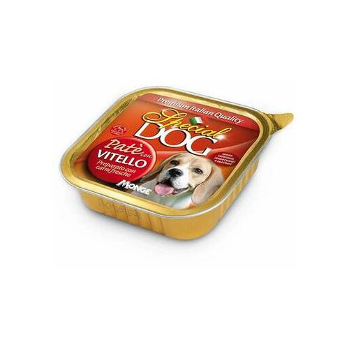 Monge special dog premium pate za pse - teletina 150g Slike