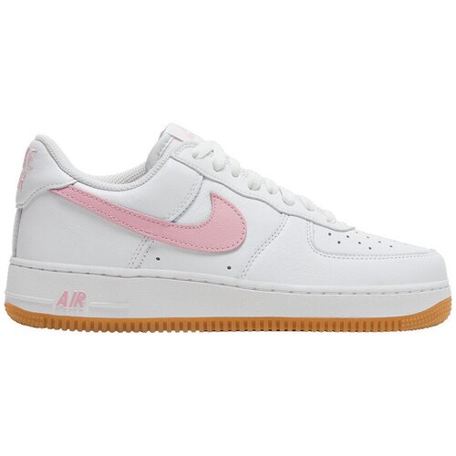 Nike Nizke superge Air Force 1 Low &amp;#039;07 Retro Color of the Month Pink Gum Bela Slike