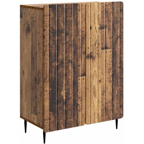 vidaXL Strani šal Star les 66 x 34,5 x 92 cm Inženirski les, (5000217313) Cene