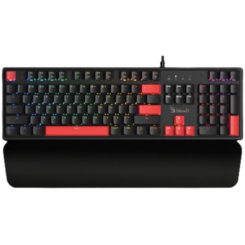 A4Tech A4-S525N bloody mehanička rgb gejmerska tastatura + oslonac za zglob Cene