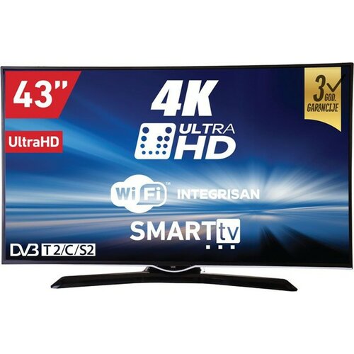 Vox 43DSW400U Smart 4K Ultra HD televizor Slike