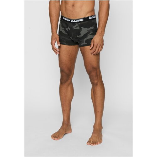 Urban Classics 2-Pack of Camo Boxer Shorts Woodcamo + Darkcamo Cijene