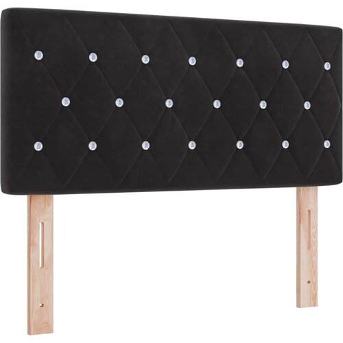 VidaXL Box Spring Krevet s Madracem Crna 100x200 cm Bar&amp;scaron;un Slike