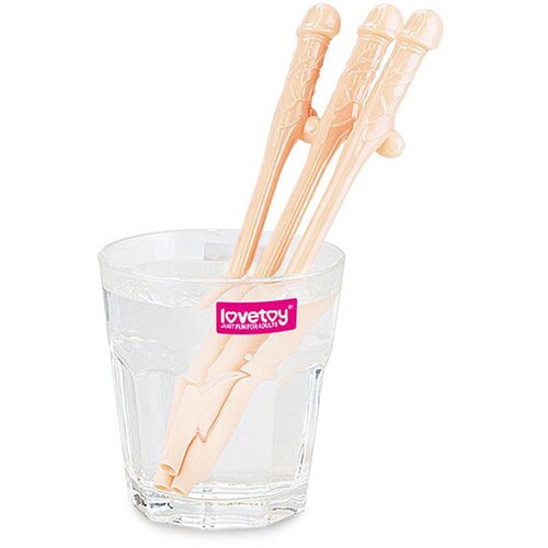 Lovetoy realistična slamka za penis (prirodna) Slike