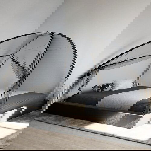 vidaXL Komarnik mongolski z vrati 220 mreža črna 200x180x135 cm Cene