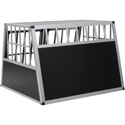  Kavez za pse s dvostrukim vratima 94 x 88 x 69 cm Slike