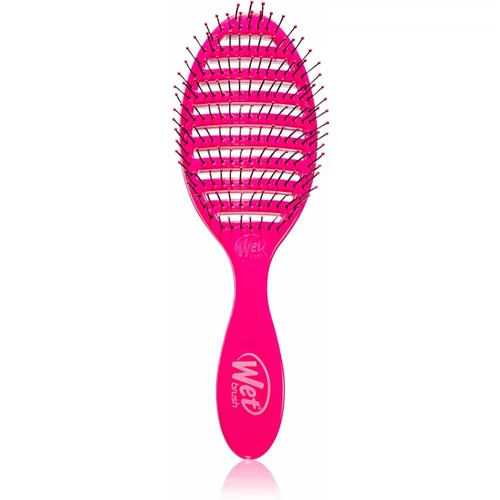 Wet Brush Speed Dry Pink krtača za lase za lažje česanje las 1 kos