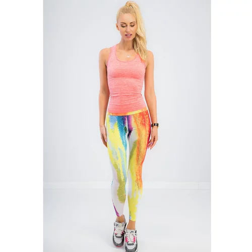 Fasardi Colorful spotted sports leggings