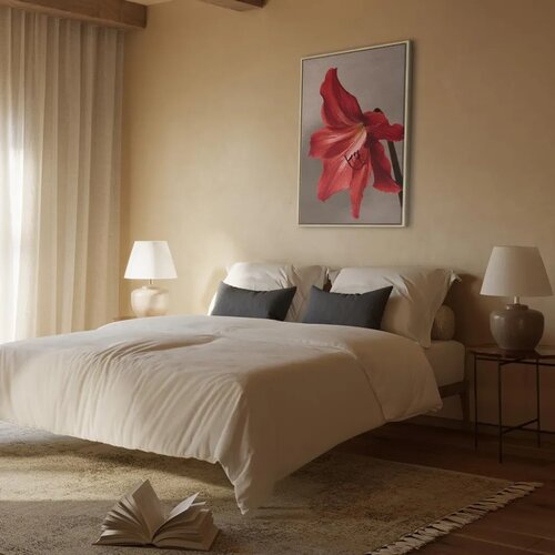  Slika - Red Flower (1 Part) Vertical 40x60 Cene
