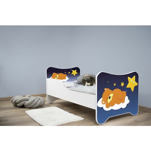 Happy Kitty dečiji krevet sleeping teddy 140x70cm Slike