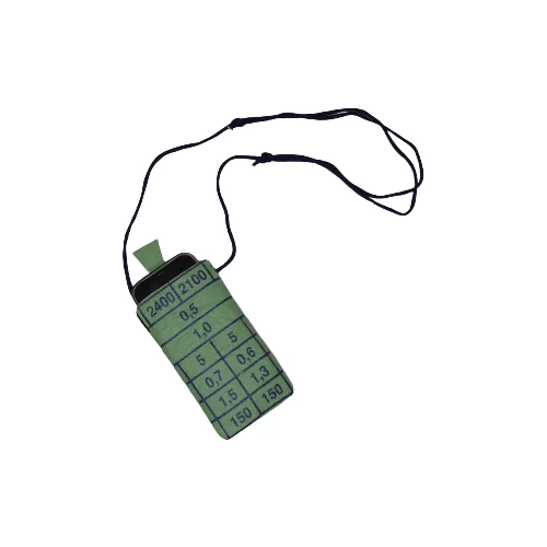 REFISHED upcycle torbica za telefon 'swing' fish - svetlo zelena