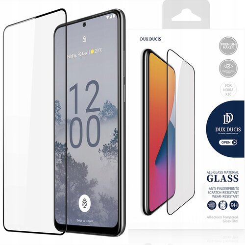 Dux ducis VZDRŽLJIVO KALJENO STEKLO 9H ZA NOKIA X30 Z OKVIRJEM, (22002007) Slike