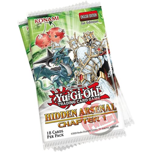 Yugioh TCG Hidden Arsenal: Chapter 1, 2-pack booster Slike