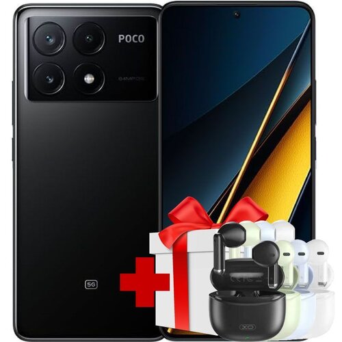 Xiaomi POCO X6 5G 12GB/256GB Black i GRATIS XO X33 Bluetooth slušalice Cijene