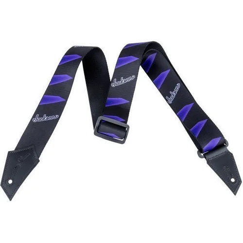 Jackson Strap Headstock Black/Purple