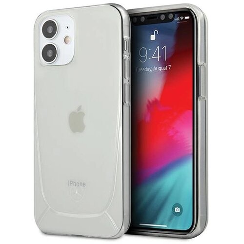 Mercedes-Benz ETUI MERCEDES TRANSPARENT LINE NA IPHONE 12 MINI - PRZEZROCZYSTE, (21834039) Cene