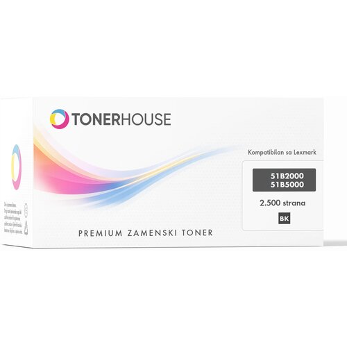  lexmark 51B2000/51B5000 zamenski toner 2.5k Cene