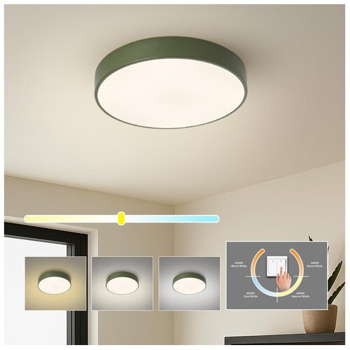  Brilagi - LED plafonsko svetlo POOL LED/36W/230V 3000/4000/6000K 30 cm zeleno Cene