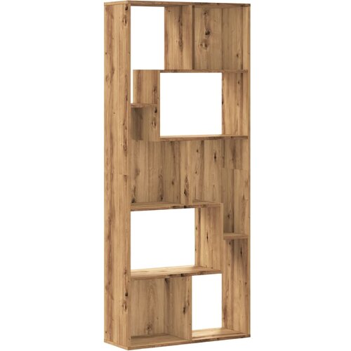 Maison Chic Knjižna omara - Knjižni regal artisan hrast 67x24x161 cm inženirski les, (21724773) Slike