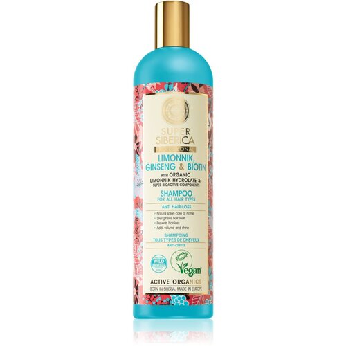 Natura Siberica Limonnik, Ginseng & Biotin šampon proti izpadanju las 400 ml Cene