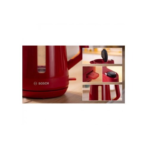 Bosch kuhalo za vodu TWK1M124 MyMoment, Crvena,1.7l, 2400W, Slike