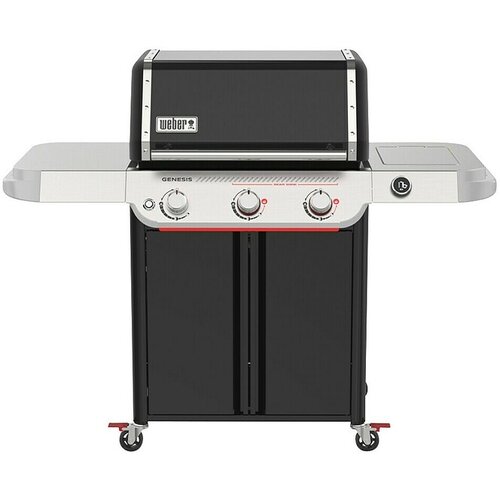Weber Plinski ro&amp;scaron;tilj Genesis E-325 (Povr&amp;scaron;ina za pečenje (&amp;Scaron; x D): 68 x 48 cm, 14,63 kW, Broj plamenika: 3 Kom.) Slike