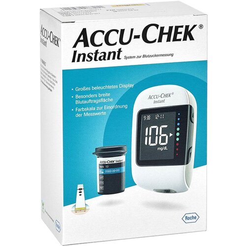 Roche Accu-Chek Instant napredni merilnik krvnega sladkorja mmol/l Slike