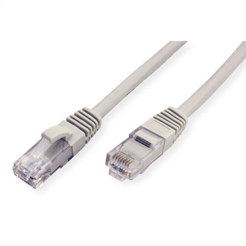 Secomp Value UTP Patch Cord Cat.6A Class EA grey 0.3m Cene