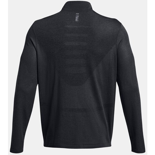 Under Armour UA Seamless Stride 1/4 Zip Majica Siva Slike