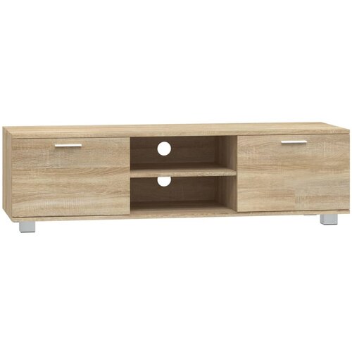 vidaXL TV omarica sonoma hrast 140x40,5x35 cm inženirski les, (20914860) Cene