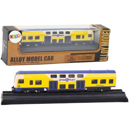  Kolekcionarski metalni model vlaka 1:48 - Žuto/plavi Cijene